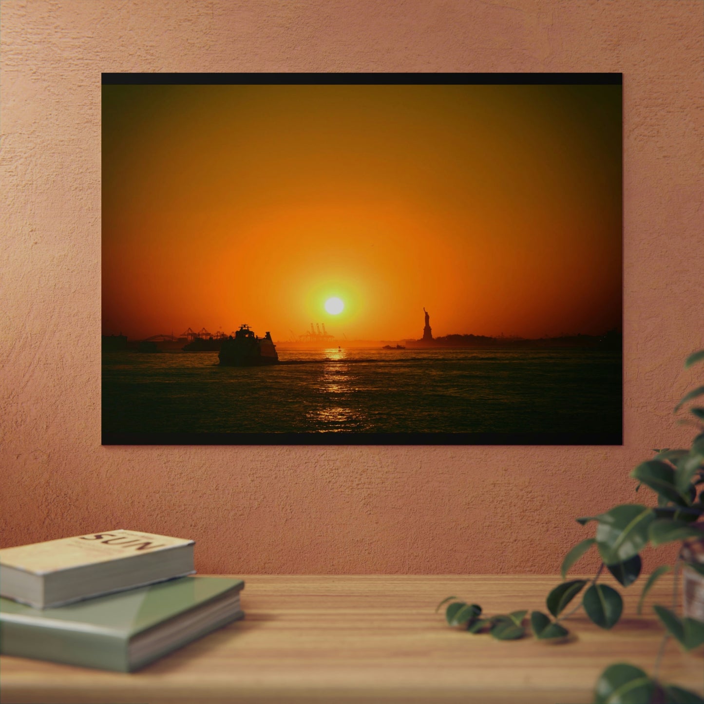 Statue of Liberty at sunset Aluminum Composite Panels