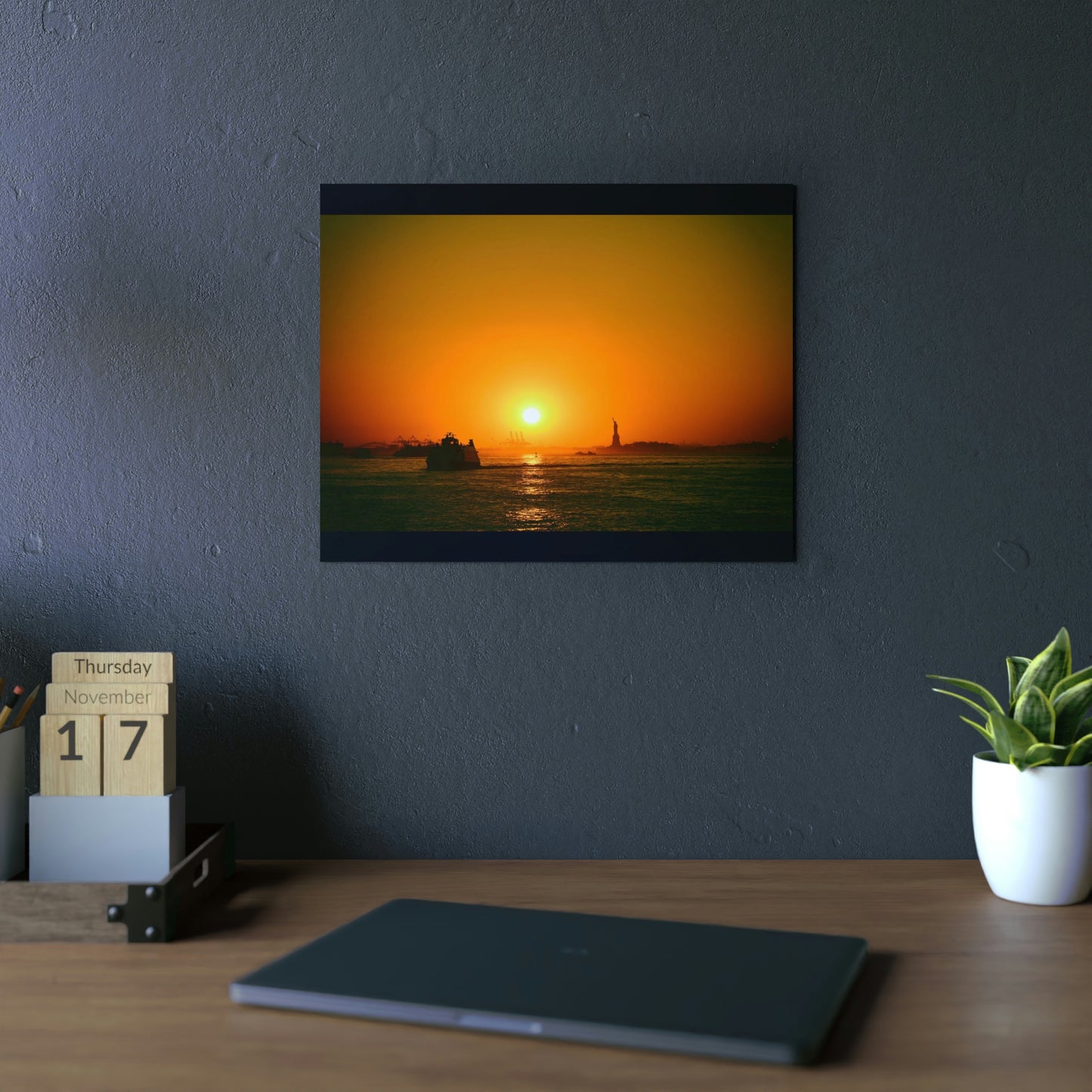 Statue of Liberty at sunset Aluminum Composite Panels