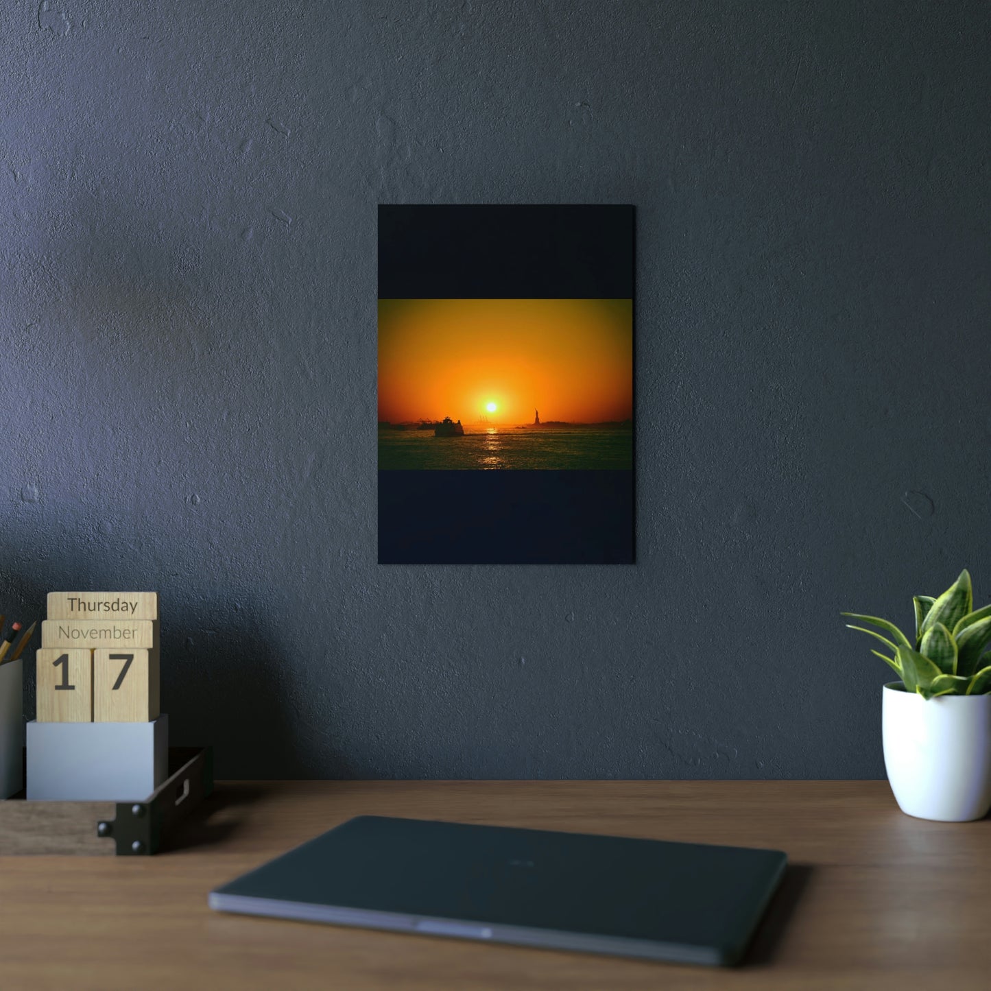 Statue of Liberty at sunset Aluminum Composite Panels