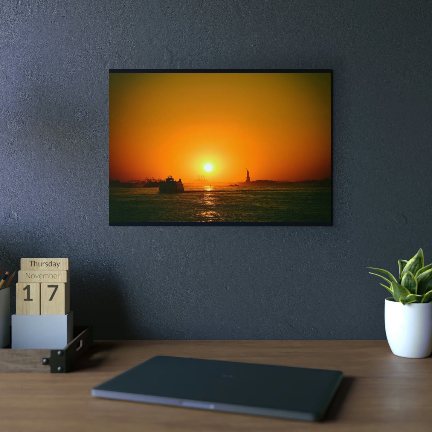 Statue of Liberty at sunset Aluminum Composite Panels