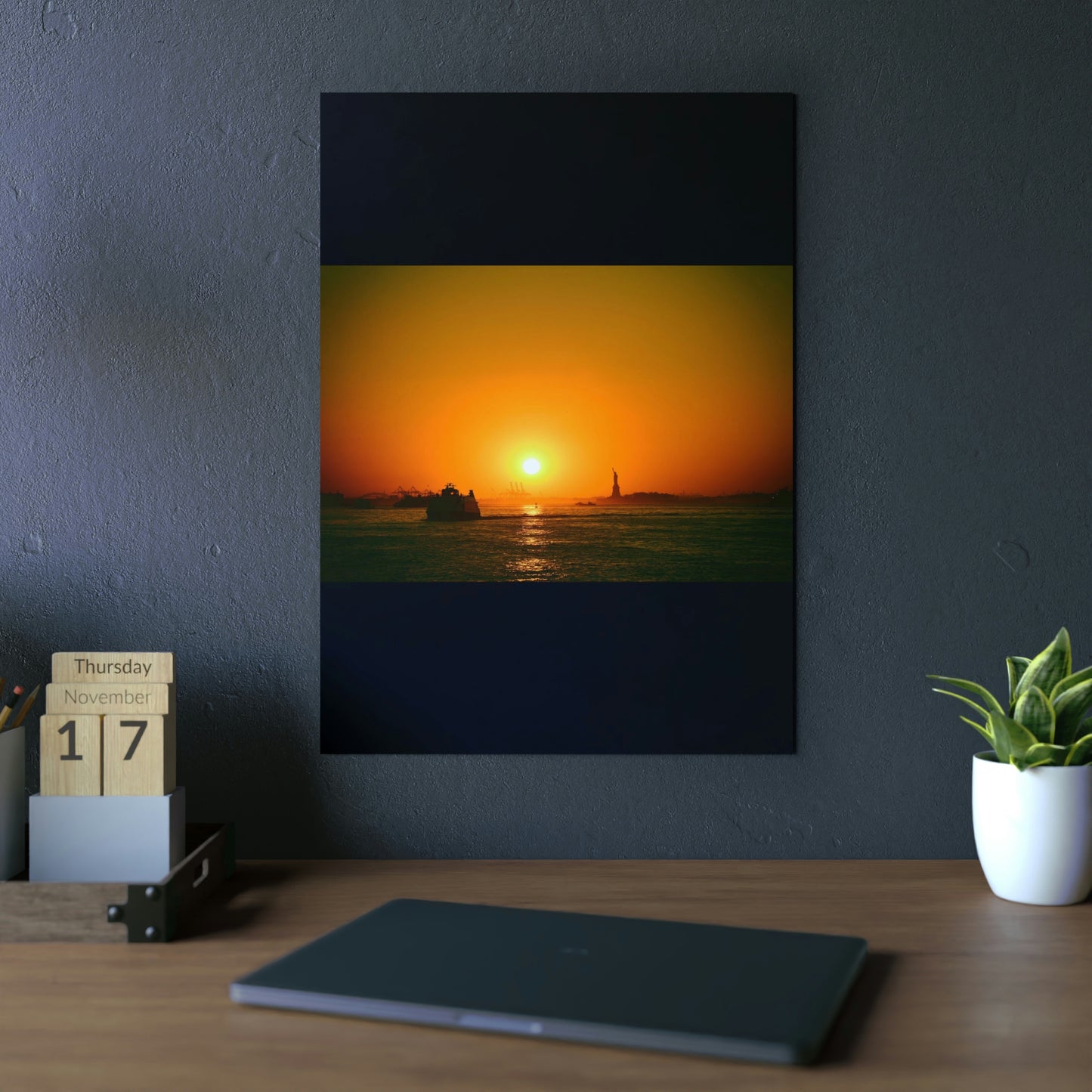 Statue of Liberty at sunset Aluminum Composite Panels