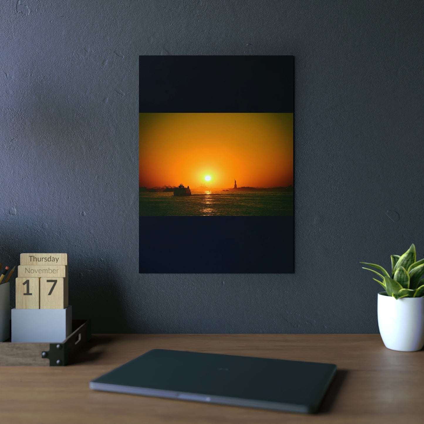 Statue of Liberty at sunset Aluminum Composite Panels