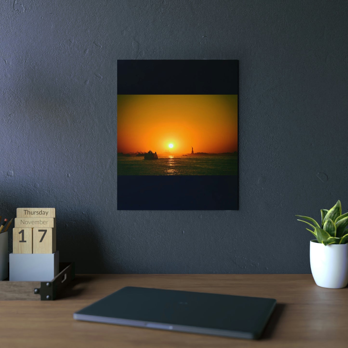 Statue of Liberty at sunset Aluminum Composite Panels