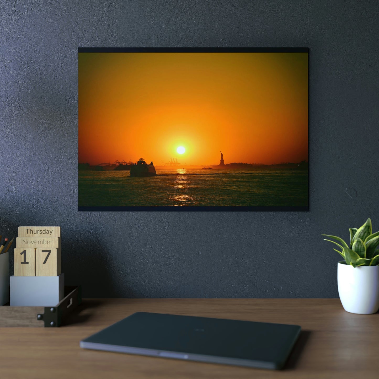 Statue of Liberty at sunset Aluminum Composite Panels