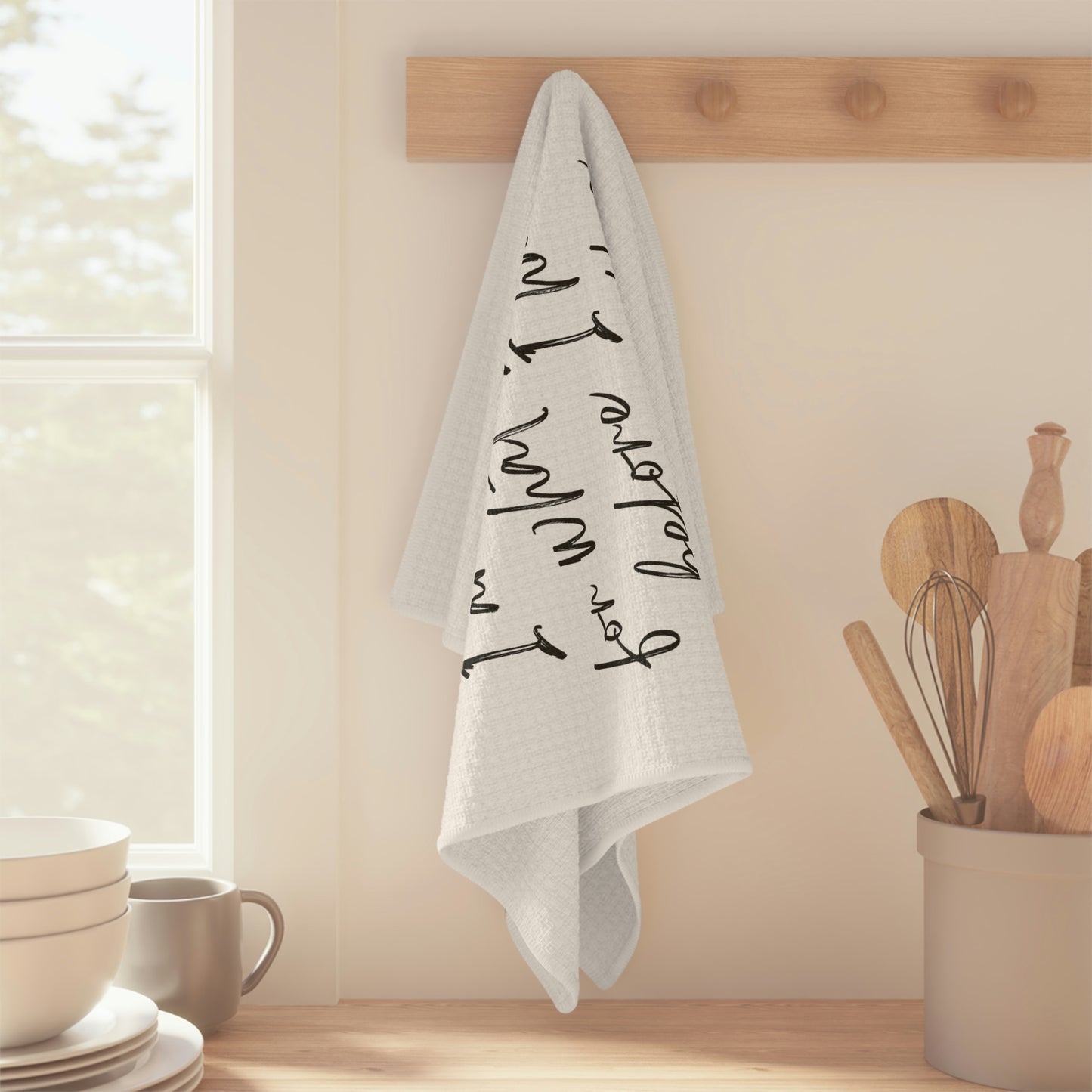 I'm sorry for what I said before I had my coffee Soft Tea Towel