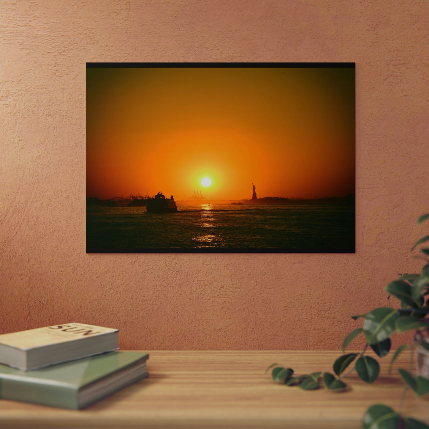 Statue of Liberty at sunset Aluminum Composite Panels